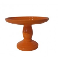 Suporte  Porcelana Laranja M Suporte  Porcelana Laranja M
